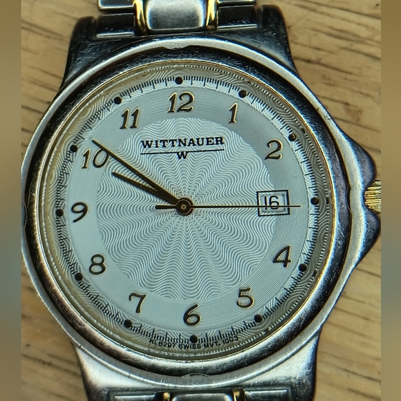 1980s vintage men´s Wittnauer watch Stainless...
